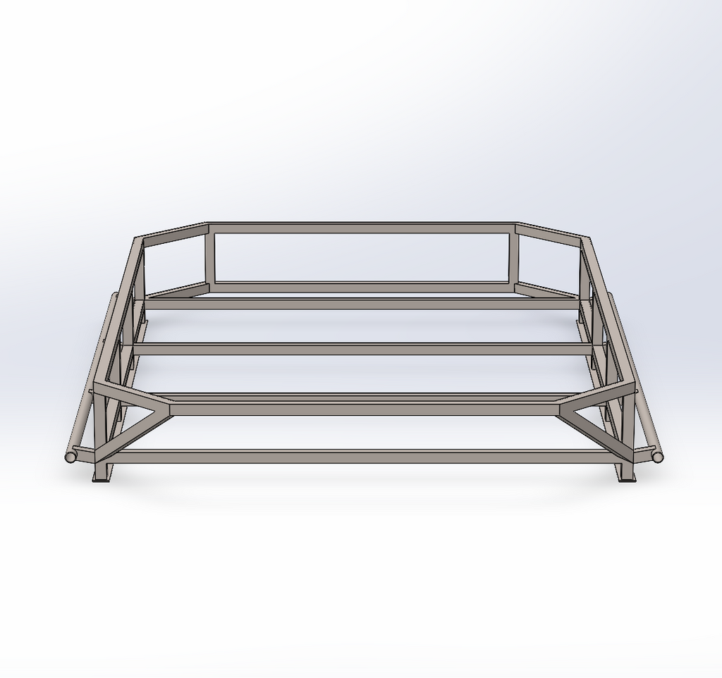 Jeep Cherokee XJ Roof Rack Kit - DIY - Weld Your Own